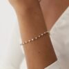 925 Sterling Silver tennis bracelet with Premium CZ Diamond stones