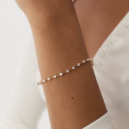 925 Silver Diamond Tennis Silver