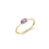 925 Silver Diamond Tiny Evil Eye Ring - Image 4