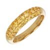 925 Silver Domed Gemstone Ring - Image 2