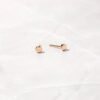925 Silver Dot Studs Earrings - Image 2