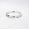 925 Silver Double Band Ring for everyday wear