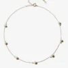 925 Silver Double Pearl Necklace - Image 3
