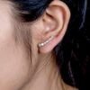 925 Silver Ear Climber - Image 2