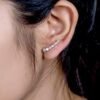 925 Silver Ear Climber - Image 3