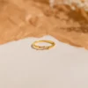 925 Silver Eleanor Baguette Diamond Ring - Image 2