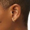 925 Silver Elios Hoops