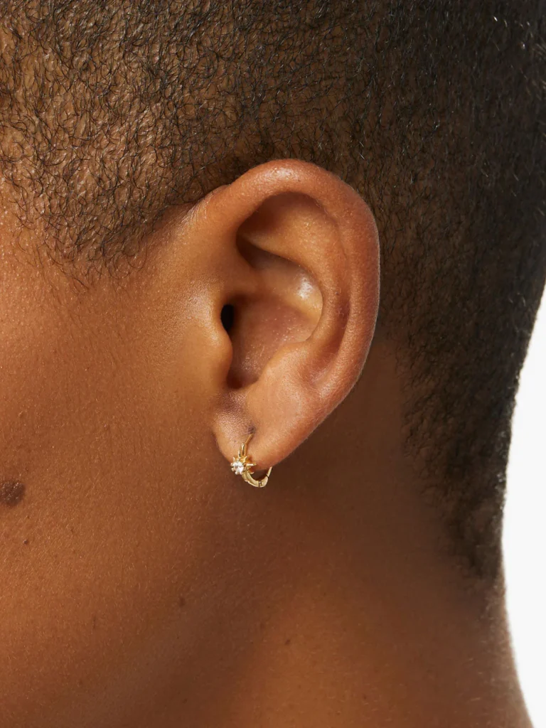 925 Silver Elios Hoops