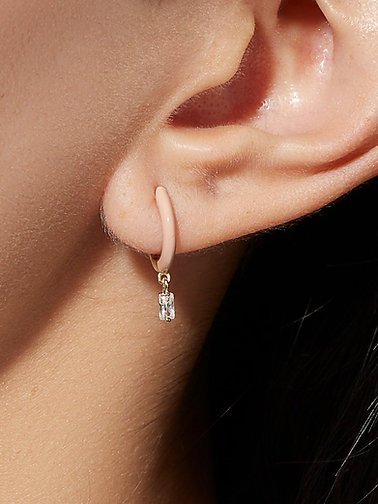 925 Silver Enamel Earrings