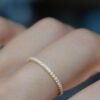 925 Silver Eternity Band Ring - Image 8
