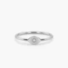 925 Silver Evil Eye Diamond Ring - Image 2