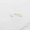 925 Silver Freshwater Pearl Studs Earrings