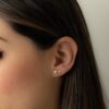 925 Silver Freshwater Pearl Studs Earrings - Image 6