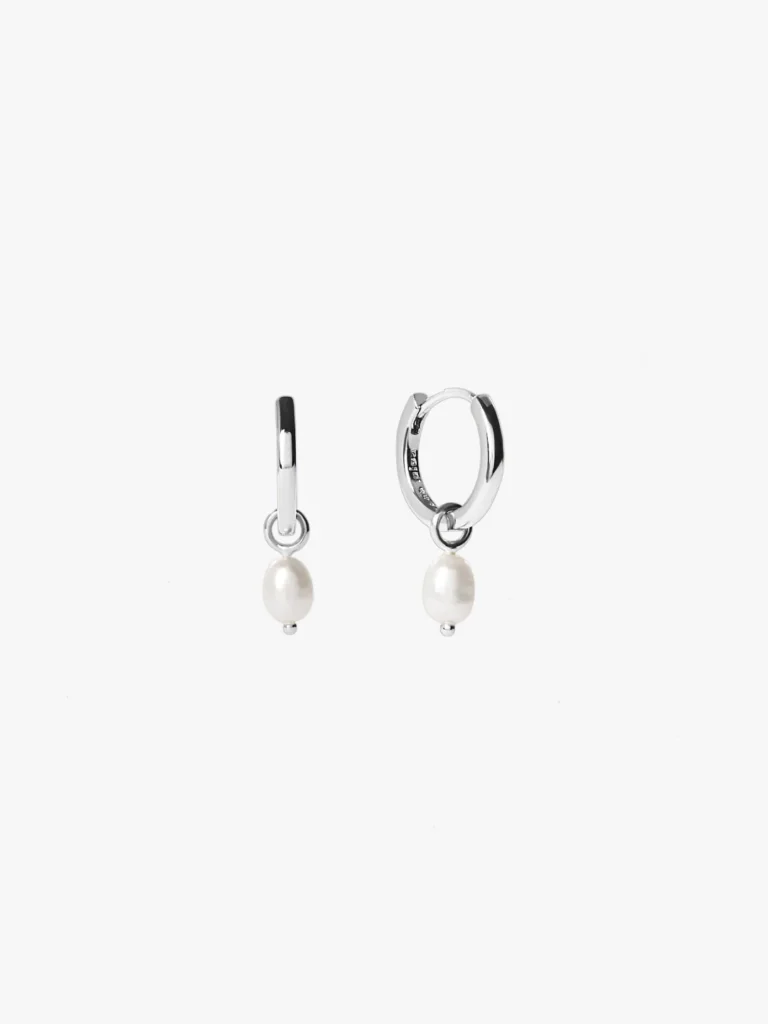 925 Silver Frida Drop Hoops