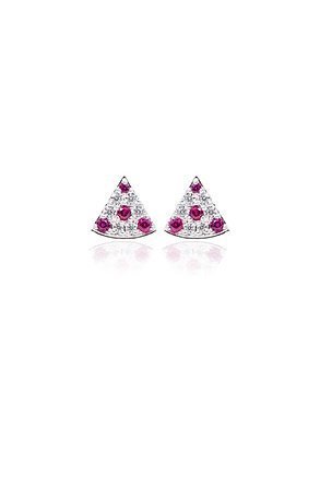 925 Silver Geometric Stud Earrings