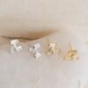 Glacier diamond studs featuring shimmering Premium CZ Diamond stones