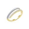 925 sterling silver ring with premium CZ diamond-like stones
