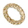 Eternity ring featuring premium CZ stones in a continuous line