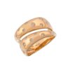 925 silver ring featuring premium CZ diamonds in pave setting
