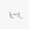 925 Silver Kennedy Studs with classic sterling silver finish