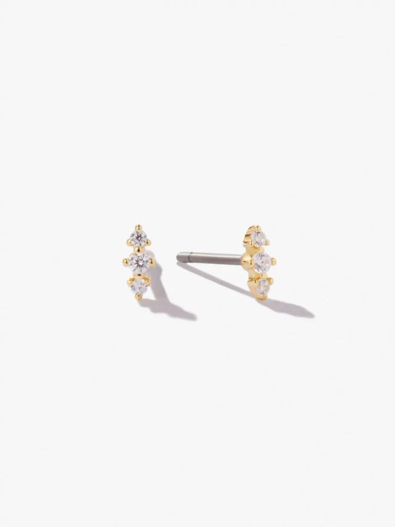 925 Silver Kennedy Studs