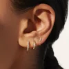 925 Silver Kennedy Studs with refined, timeless stud design