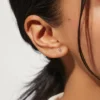 925 Silver Kennedy Studs with versatile everyday styling