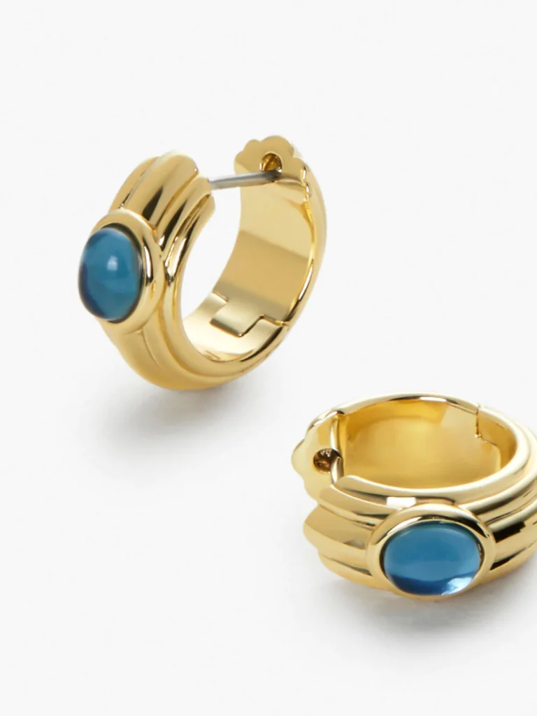 925 Silver Kinsley Hoops