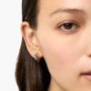 925 Silver Kinsley Hoops - Image 3