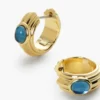 925 Silver Kinsley Hoops - Image 4