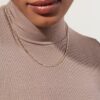 925 Silver Leo Regular Short Necklace - Image 3