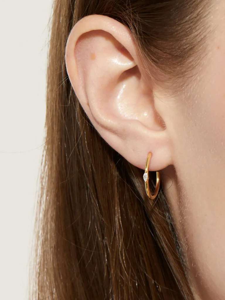 925 Silver Liana Hoops