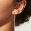 925 Silver Lihou Thread Earrings