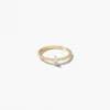 925 Silver Lillian Diamond Pear Ring - Image 3