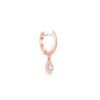 Delicate huggies crafted in 925 sterling silver