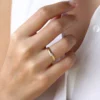 Engagement ring featuring a marquise-cut Premium CZ Diamond
