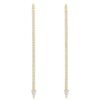 925 Silver Milo earrings with modern, simple design
