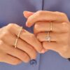 925 Silver Minimal Bar Signet Ring - Image 2