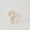 Gold plated initial ring in a clean minimalist style