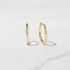 925 Silver Minimalist Hoop Earrings - Image 10