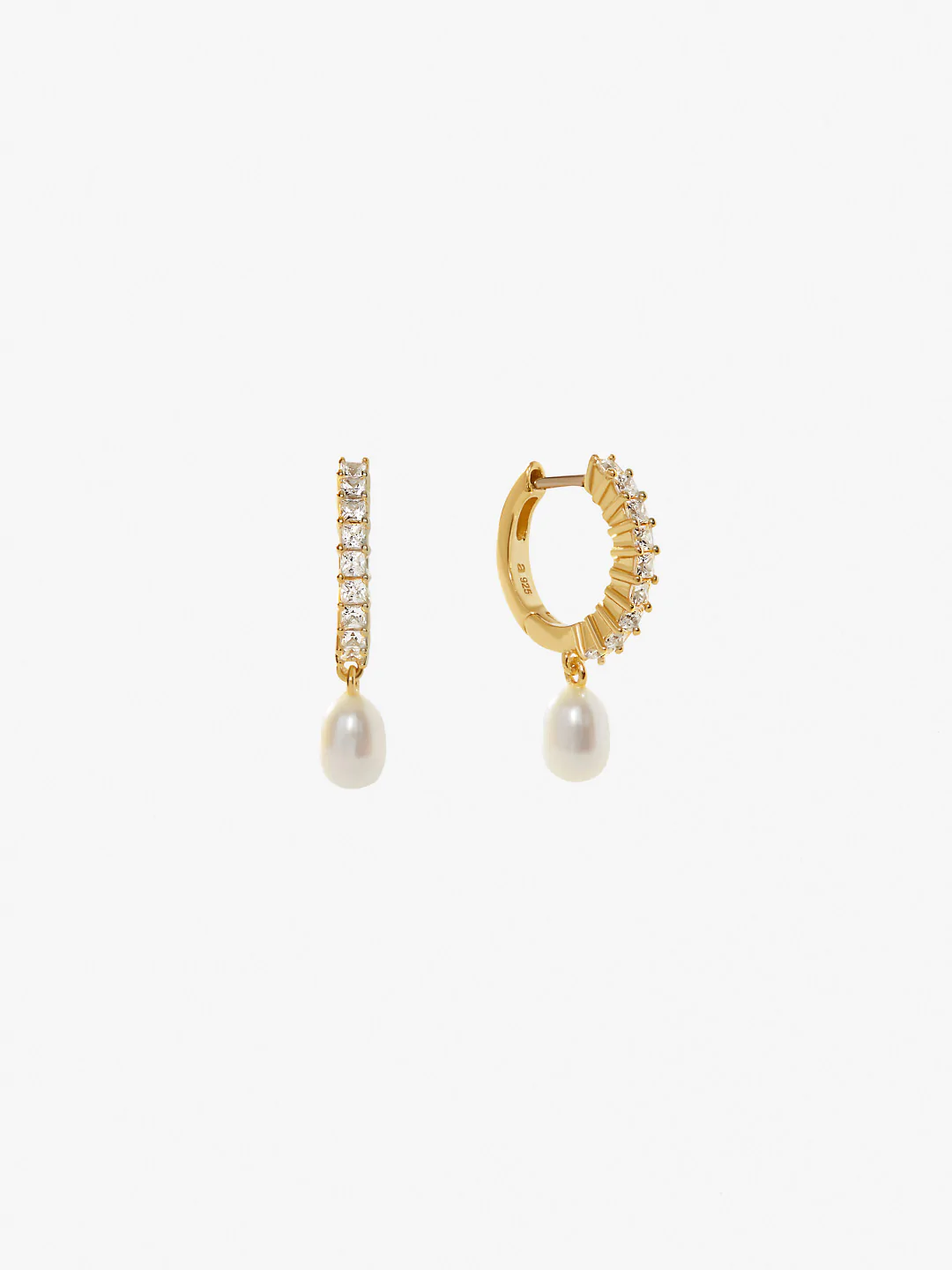 925 Silver Monet Hoops - Image 5
