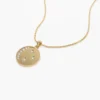925 Silver Moon and Crescent Necklace - Image 3