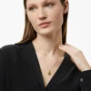 925 Silver Morrow Necklace featuring premium cubic zirconia sparkle