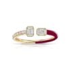 925 Silver Multi-shape Statement Cuff Ring - Image 5