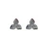 925 Silver Multi Stone Earrings
