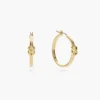 925 Silver Natasha Hoops - Image 2