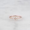 925 Silver Opal Flower Ring - Image 2