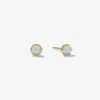 925 Silver Opal Stud Earring - Image 5
