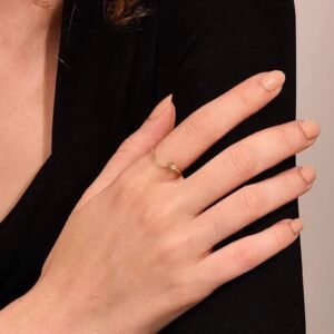 925 Silver Open Chain Solo Ring