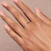 925 Silver Open Diamond Ring